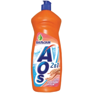 Средство для мытья посуды AOS Бальзам, 900мл