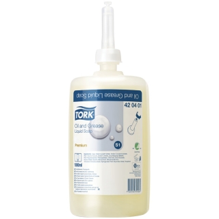Картридж с жидким мылом Tork Premium(S1), от жир. и технич. загрязнений(для кода 128245,221680),1л