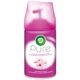 Сменный баллон для освежителя воздуха Airwick Freshmatic Pure. Магнолия и вишня, 250мл