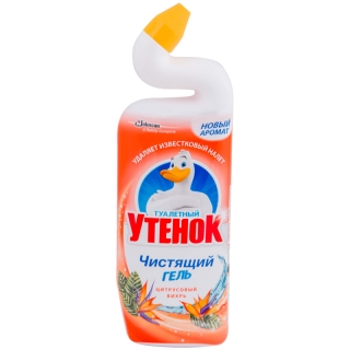 Средство для туалета Туалетный утенок Цитрусовый вихрь, 750мл