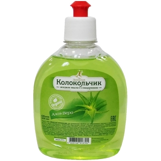 Мыло жидкое Душистый Колокольчик Алое Вера, пуш-пул, 300мл