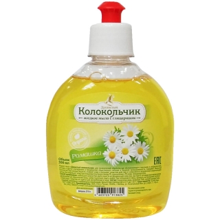 Мыло жидкое Душистый Колокольчик Ромашка, пуш-пул, 300мл