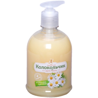 Мыло-крем жидкое Душистый Колокольчик Ромашка, с дозатором, 500мл