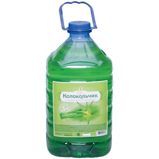 Мыло жидкое Душистый Колокольчик Алоэ Вера, ПЭТ, 5л