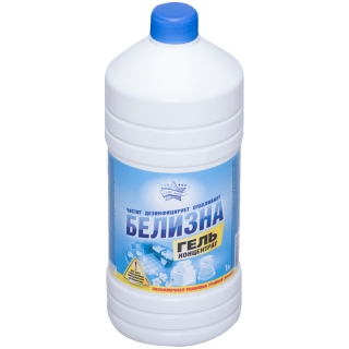 Средство чистящее отбеливающее Семь Звезд Белизна, гель, 1л