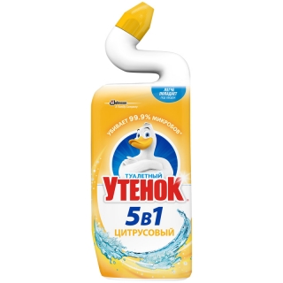 Средство для туалета Туалетный утенок Цитрус, 5в1, 500мл