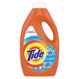 Гель для стирки Tide Touch of Lenor fresh, концентрат, 1,235л