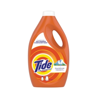 Гель для стирки Tide Альпийская свежесть, концентрат, 2,47л