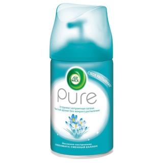 Сменный баллон для освежителя воздуха Airwick Freshmatic Pure. Весеннее настроение, 250мл