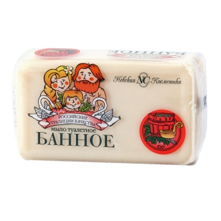 Мыло туалетное Невская Косметика Банное, пленка, 140г