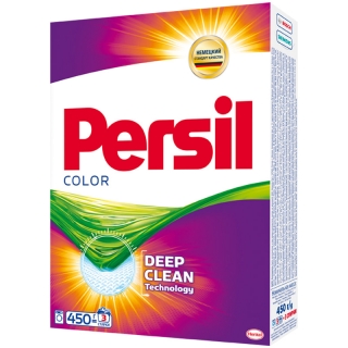 Порошок для машинной стирки Persil Color, для цветного белья, 450г