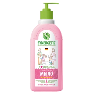 Мыло жидкое Synergetic Аромамагия, биоразлагаемое, с дозатором, 500мл