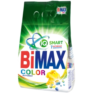 Порошок для машинной стирки BiMax Color, 3кг