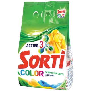 Порошок для машинной стирки Sorti Color, 6кг