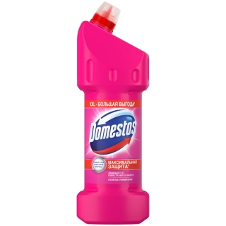 Чистящее средство универсальное Domestos Розовый шторм, гель, 1,5л