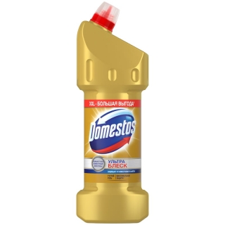 Средство для туалета Domestos Ультра блеск, гель, 1,5л