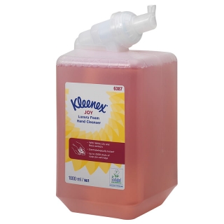 Картридж с жидким мылом-пеной Kimberly Clark Kleenex Joy Luxury Foam, 1л