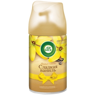 Сменный баллон для освежителя воздуха Airwick Freshmatic Сладкая ваниль, 250мл