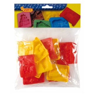 Формочки для моделирования Jovi "Животные", 12 шт., в пакете, европодвес