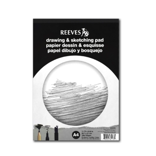 Художественная бумага для рисования Reeves, 150г/м2, A4, альбом-склейка 50 листов