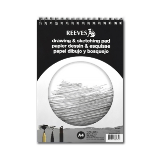 Альбом для эскизов и рисования Reeves на спирали, 150г/м2, A4, 50 листов