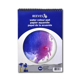 Альбом для рисования акварелью Reeves на спирали, 190г/м2, формат A4, 12 листов