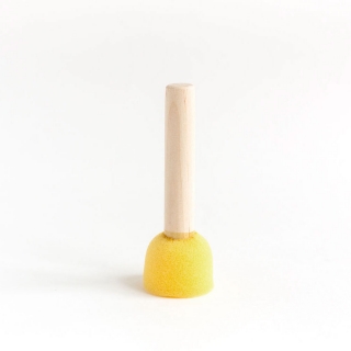 Кисть-губка круглая 30 мм, Малевичъ