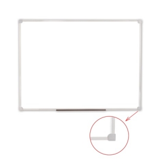 Доска магнитно-маркерная (45х60 см), ПВХ рамка,  РОССИЯ, Staff, 236157