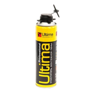 Очиститель монтажной пены Ultima, баллон 500 мл, UCMFC05005
