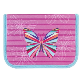 Пенал Tiger Family (Тайгер), 1 отделение, Калейдоскоп, 20х14х4 см, TGCP-003C1E