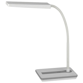 Светильник настольный ЭРА NLED-446, на подставке, Светодиодный, сенсорное управление, 9 Вт, белый, NLED-446-9W-W