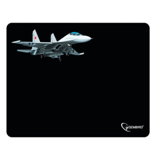Коврик для мыши Gembird MP-GAME5, резина+ткань, 250х200х3 мм, черный