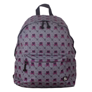 Рюкзак Brauberg универсальный, сити-формат, серый, Хартз, 23 литра, 43х34х15 см, 226420