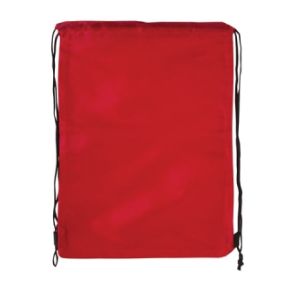 Сумка для обуви Brauberg, прочная, на шнурке, Красная, 42x33 см, 227141