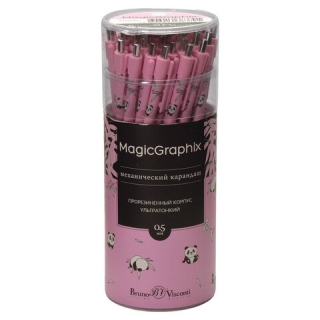 Карандаш механический 0,5 мм, Bruno Visconti MagicGraphix, Панда, 21-0044/02