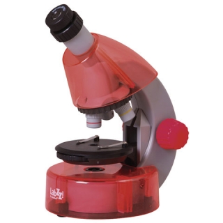 Микроскоп детский Levenhuk LabZZ M101 Orange, 40-640 кратный, монокулярный, 3 объектива, 69730