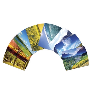 Коврик для мыши Sven UA, полипропилен + вспененный пластик, 230х180х2,35 мм, 8 видов, SV-011123