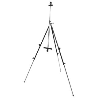 Мольберт полевой металлический Brauberg Art Classic, тренога, переносной, в разложенном виде 92х203х92 см, 191282