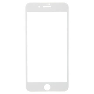 Защитное стекло для iPhone 7 Plus/8 Plus Full Screen (3D), Red Line, белый, УТ000014074