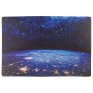 Настольное покрытие для письма и творчества Brauberg, размер А3, пластик, Космос, 227251