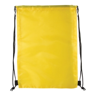 Сумка для обуви Brauberg, прочная, на шнурке, Желтая, 42x33 см, 227142