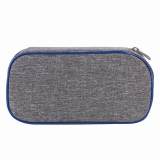 Пенал Tiger Family (Тайгер), 1 отделение, откидная планка, дополнительный карман, Стайл, 23х11х7 см, TMMX-007F1