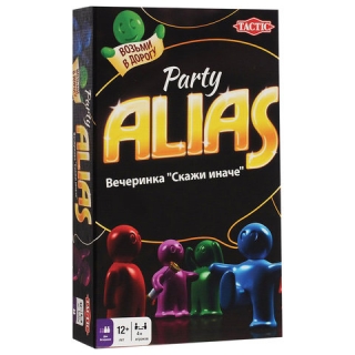Игра настольная Alias СКАЖИ ИНАЧЕ. Вечеринка, компактная версия, TACTIC, 53370