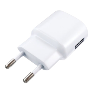Зарядное устройство сетевое (220 В) Red line ТС-1A, кабель Type-C 1 м, 1 порт USB, выходной ток 1 А, белое, УТ000012250