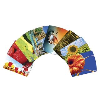 Коврик для мыши Sven SA, полиэстер + полиуретан, 220х180х0,7 мм, 8 видов, SV-011147