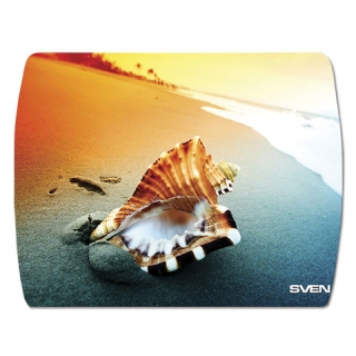 Коврик для мыши Sven SA, полиэстер + полиуретан, 220х180х0,7 мм, 8 видов, SV-011147