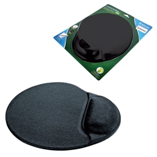 Коврик для мыши Defender, полиуретан+лайкра, 260х225х5 мм, черный, D50905