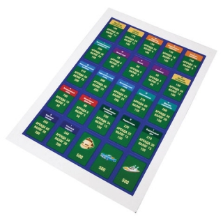 Игра настольная Миллионер Elite, игровое поле, банкноты, жетоны, акции, полисы, ORIGAMI, 00111