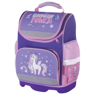 Ранец Юнландия WISE для начальной школы, Unicorn power, 37х29х15 см, 228817