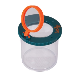лупа детская Levenhuk LabZZ C1, стакан с двумя увеличительными линзами х3/х6, 69716